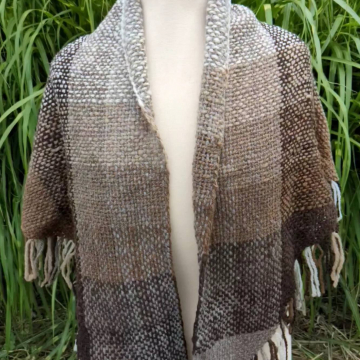 "Shetland Rainbow #2" shawl